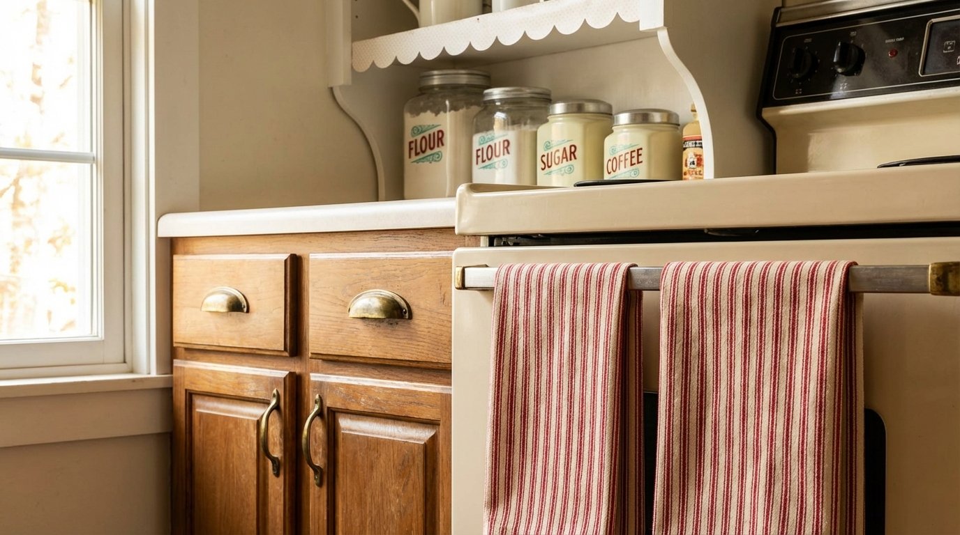 Close-up detail shot of FunHaus kitchen elements.