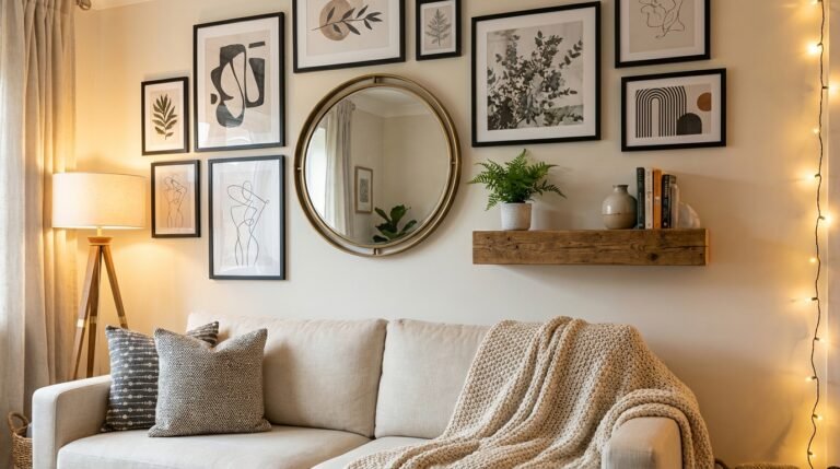 Living Room Wall Decor Ideas on a Budget (20+ Ideas Under 50)