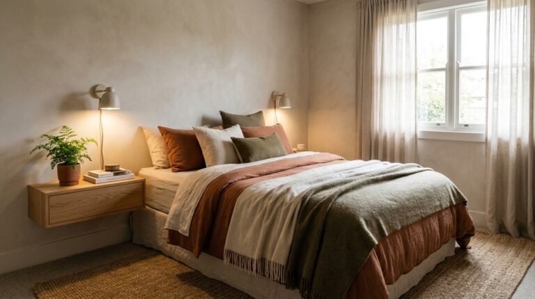 Small Bedroom Layout Ideas With a Queen Bed (7 Layouts That Actually Work)