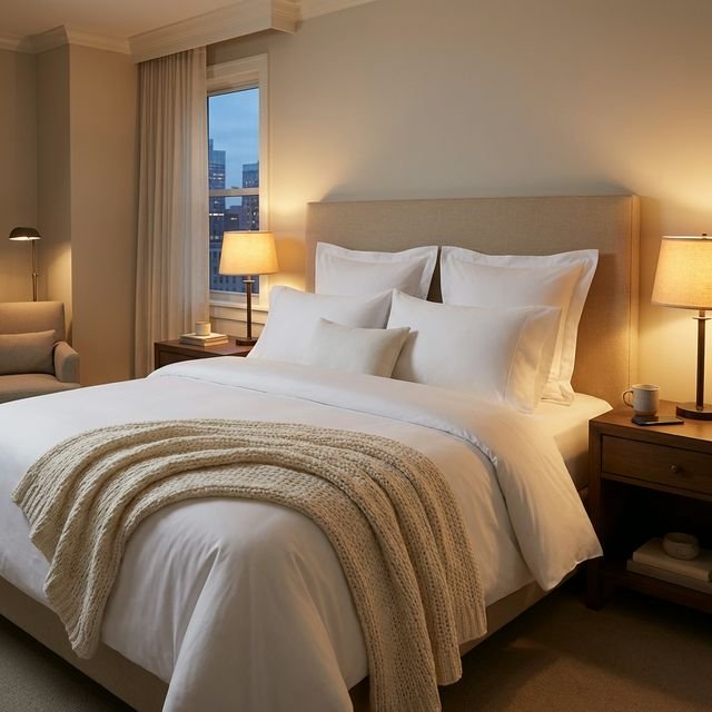How to Make Your Bedroom Feel Like a Hotel (10 Secrets, All Under $200)